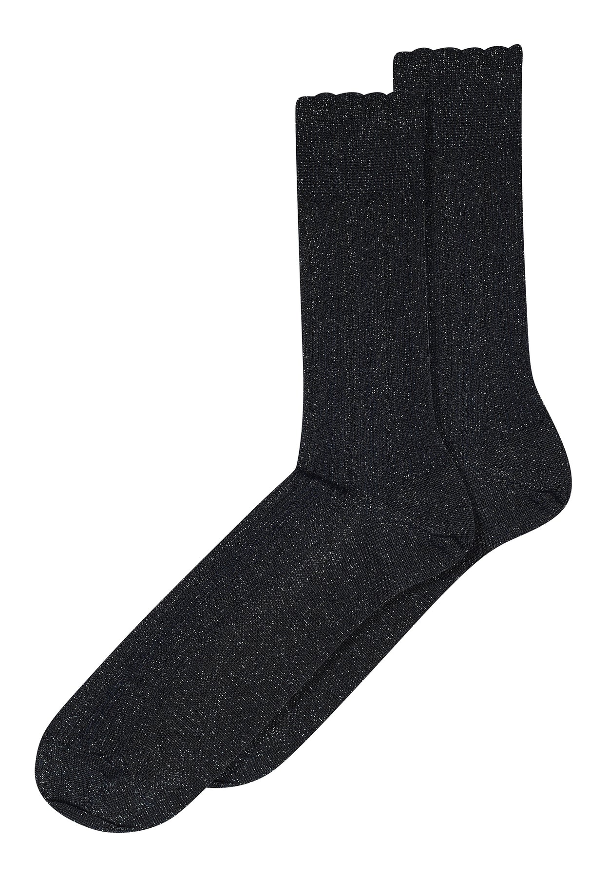 Julia Glitter Socks (12-59542-807) - Navy