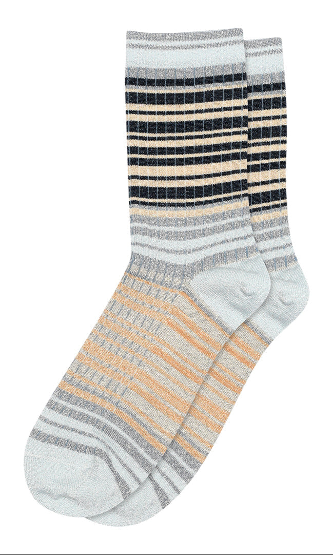 Naja Glitter Socks (12-79698-0-230) - Winter Sky