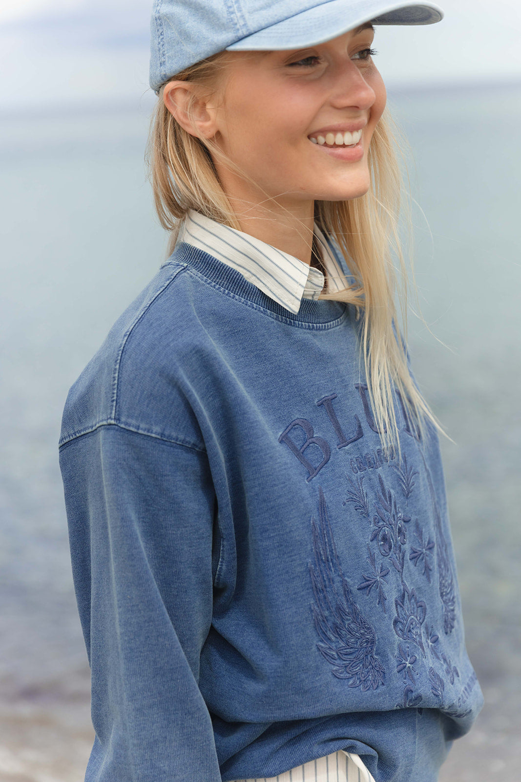 Gunilla Denim Sweat - Dark Denim