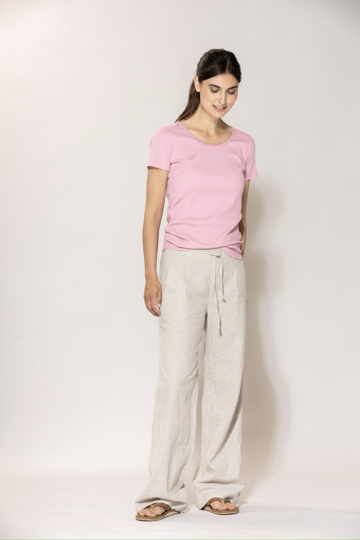 Dodo Rib Tee - Soft Pink