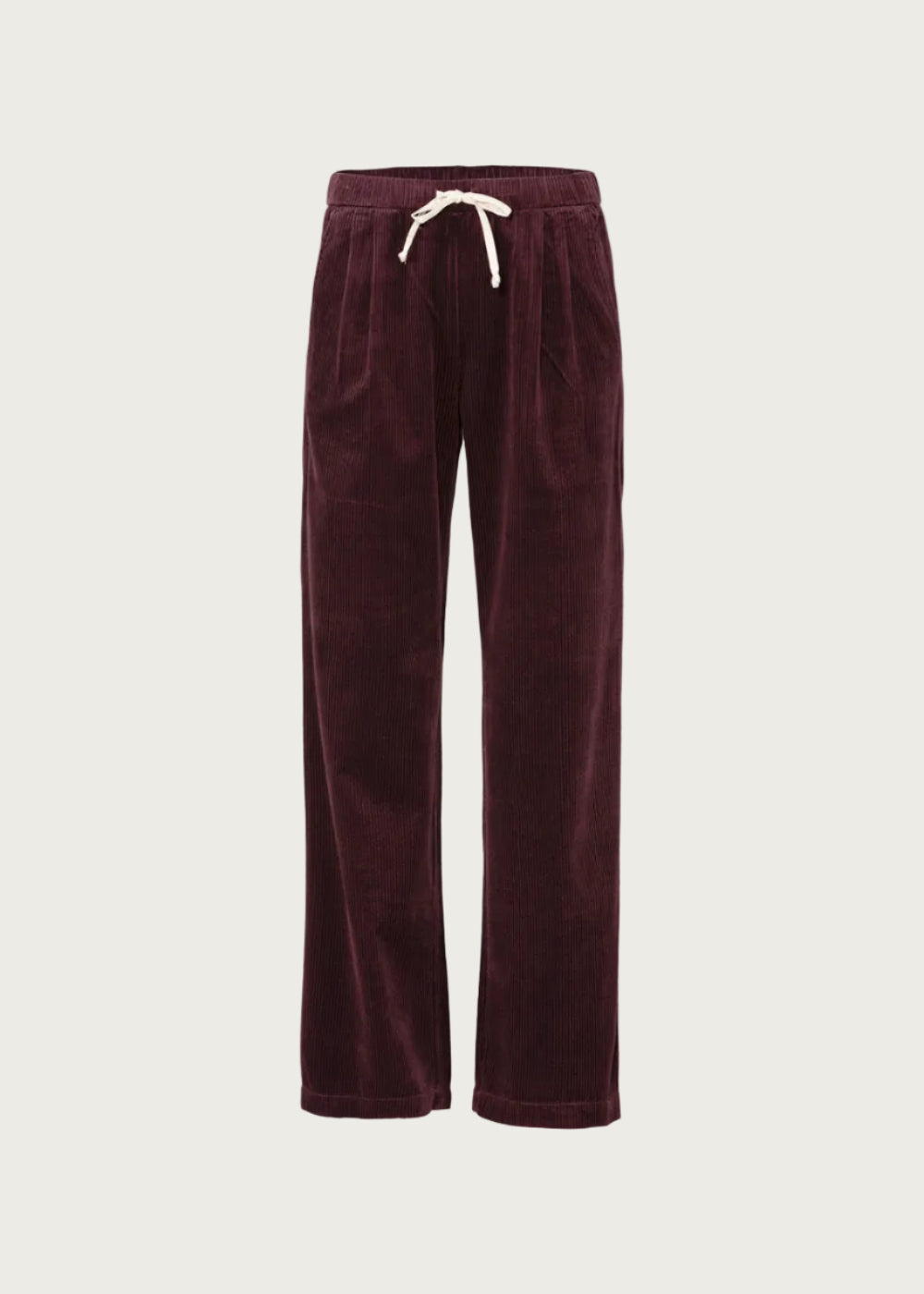Gillian Corduroy Trousers - Aubergine