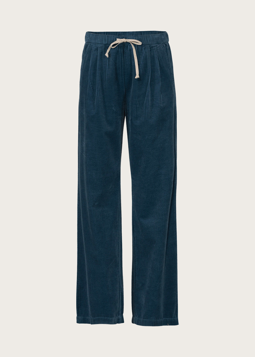 Gillian Corduroy Trousers - Seaport Navy