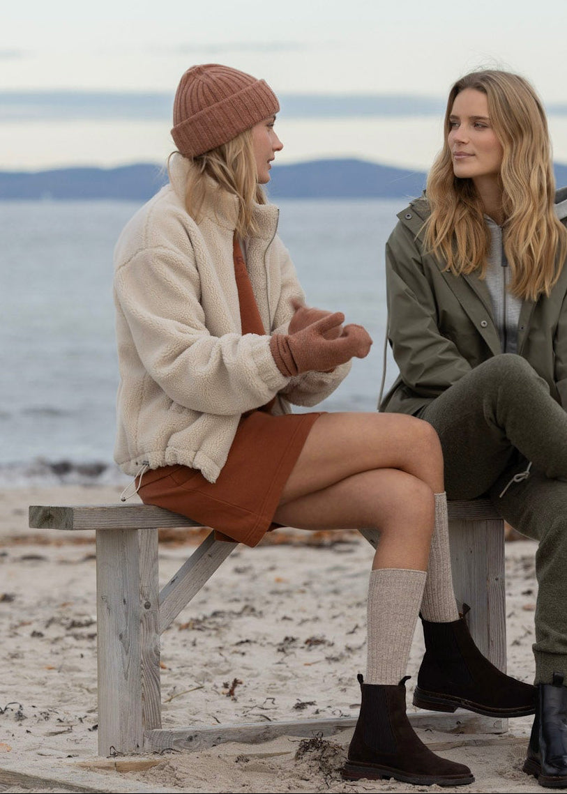 Miranda Mittens - Teak Melange