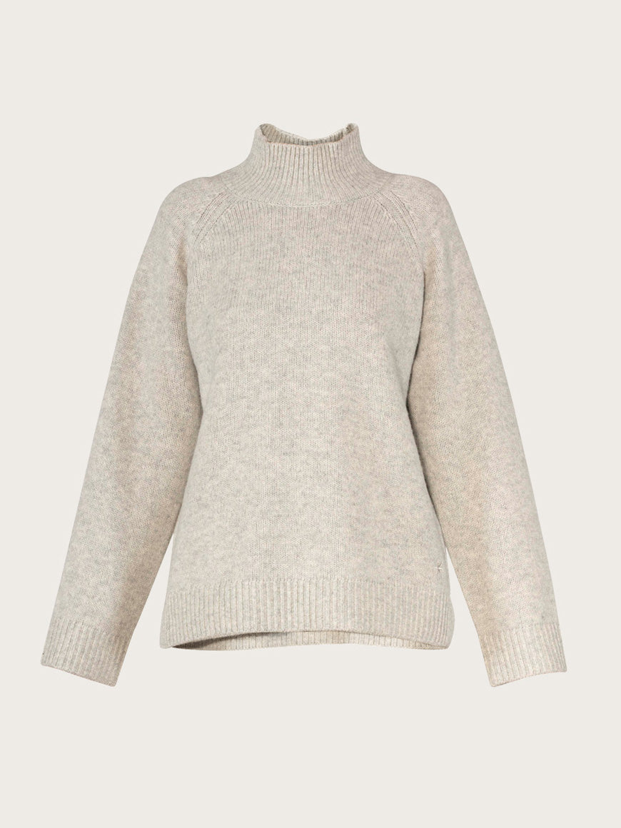 Maude Knit - Lightgrey Melange