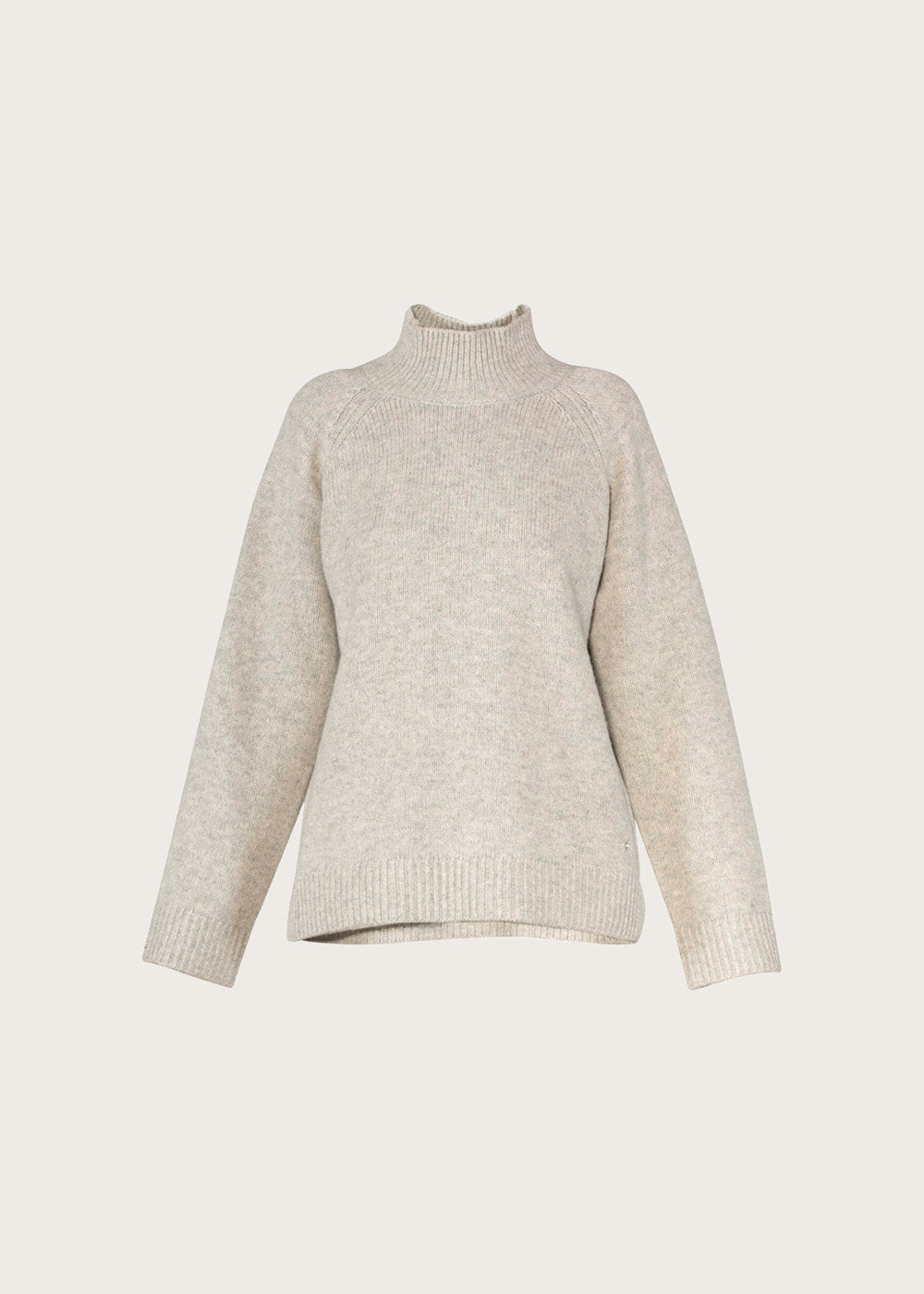 Maude Knit - Lightgrey Melange