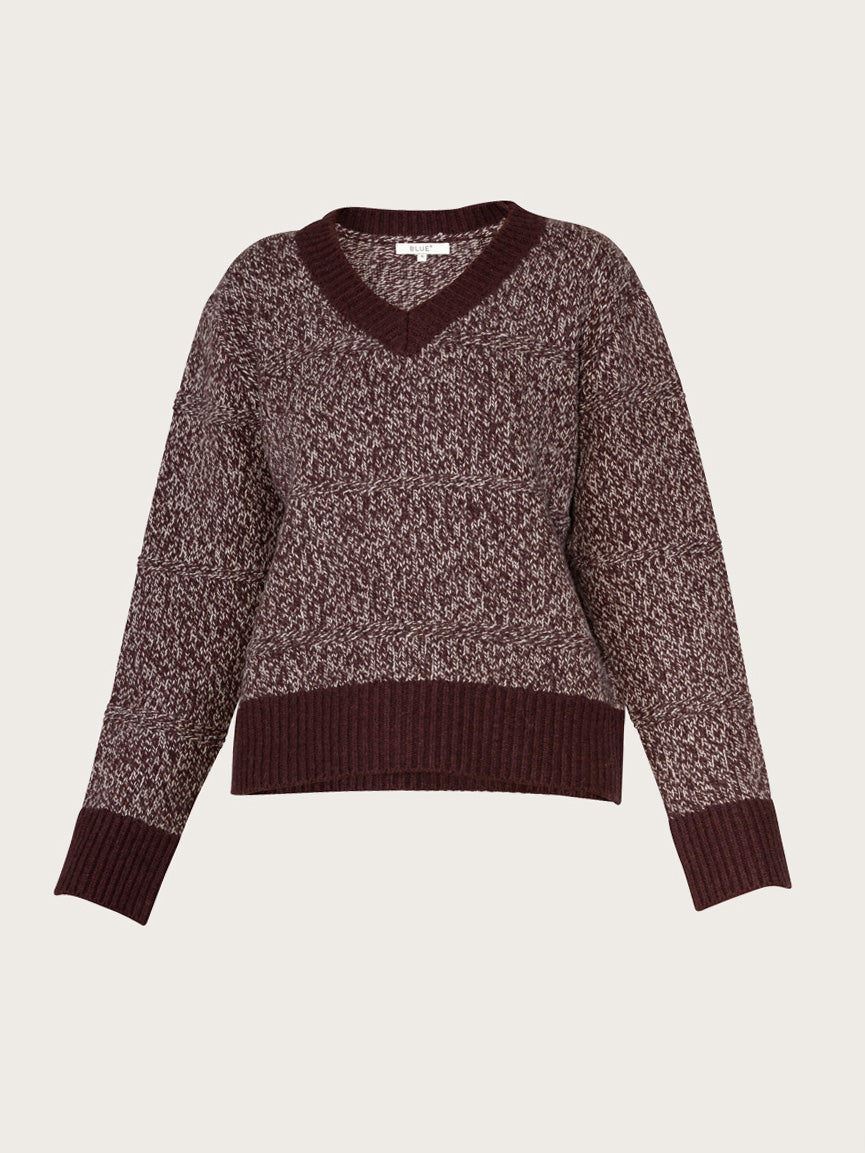 Medina Knit - Aubergine