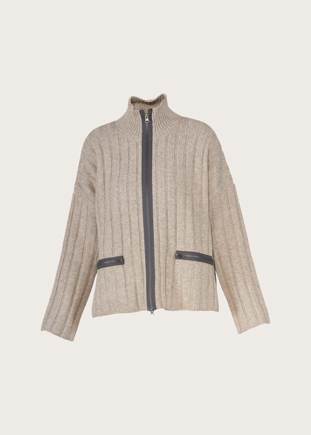 Melodi Cardigan - Grey Melange