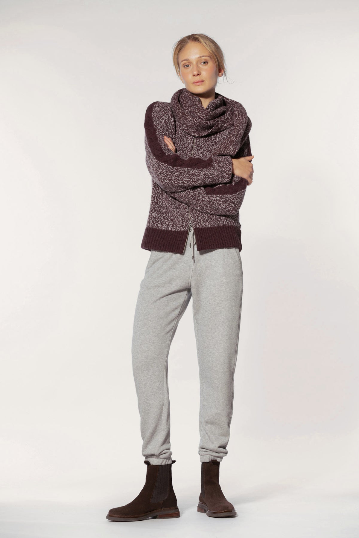 Nikita Pants - Grey Melange