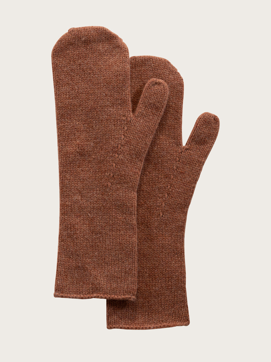 Miranda Mittens - Teak Melange