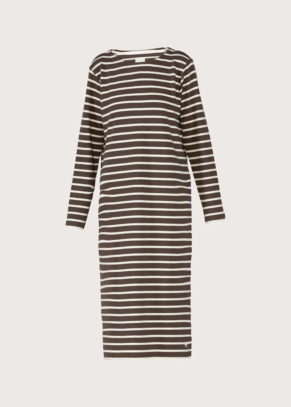 Mildred Dress - Coffee w/Cream