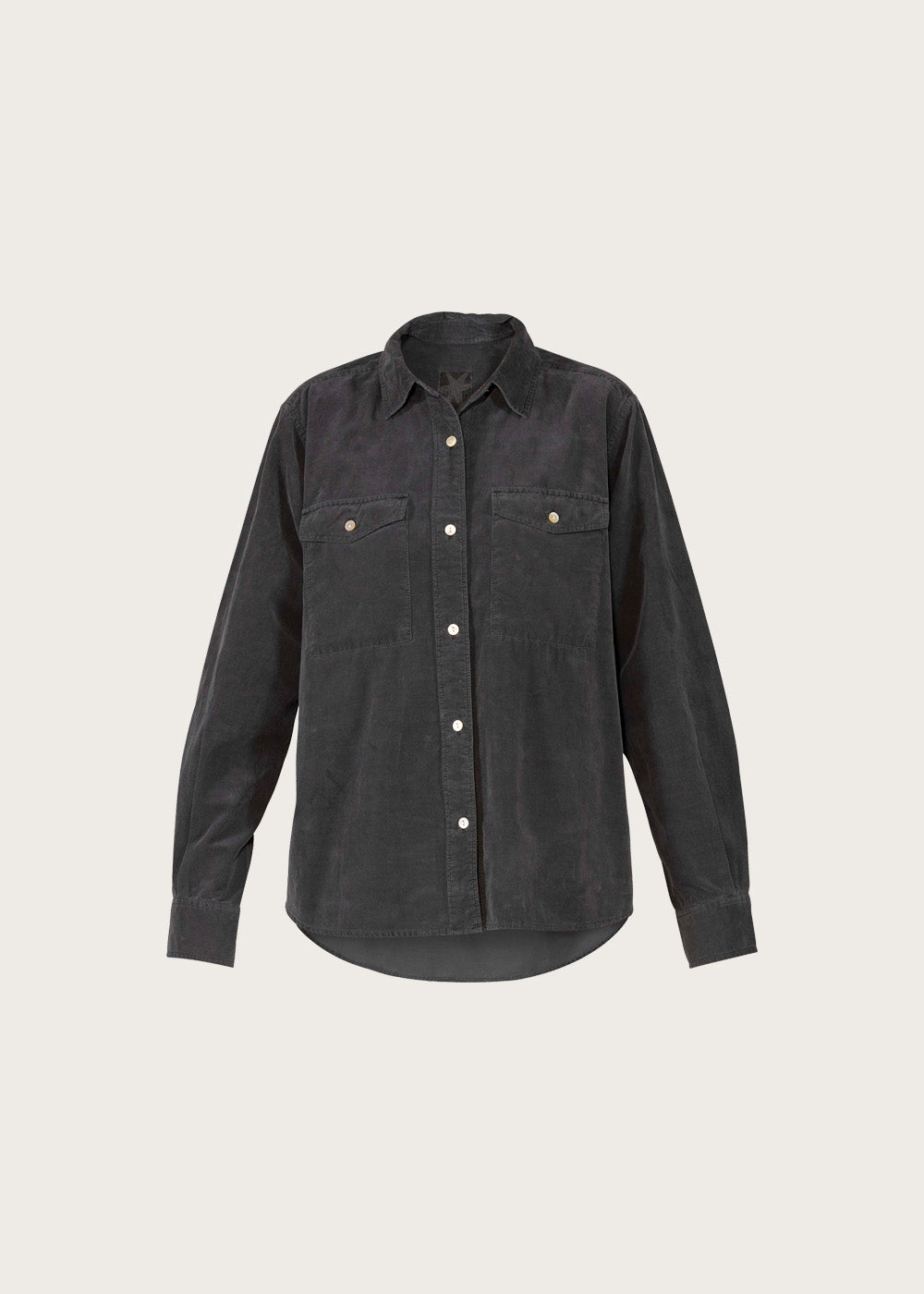 Minnie Corduroy Shirt - Iron Grey