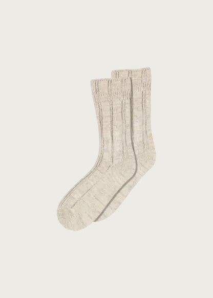 Be Socks (12-59537-0489) - Light Brown Melange