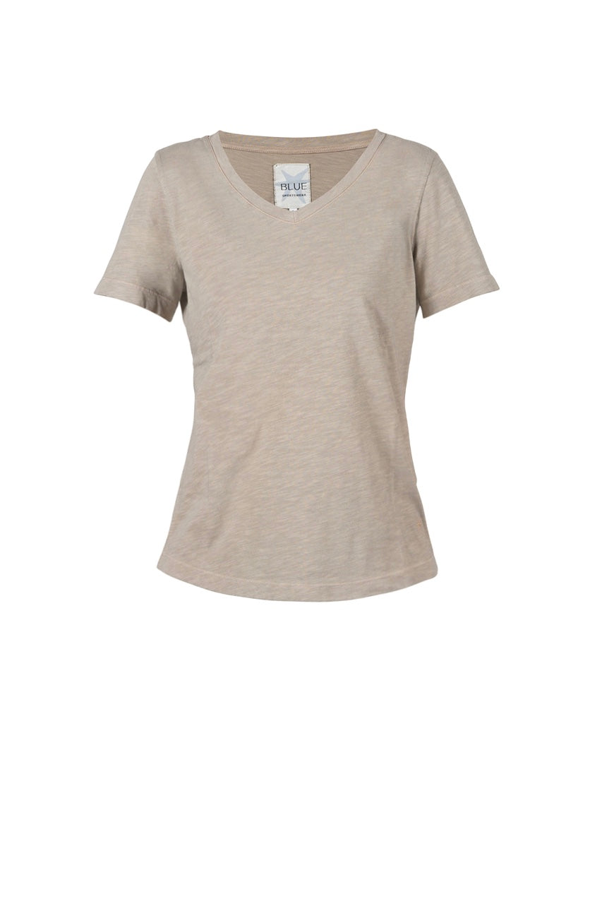 Andrea Flamé Tee - Khaki