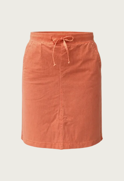 Joan "vintage" Sweat Skirt - Dusty Orange
