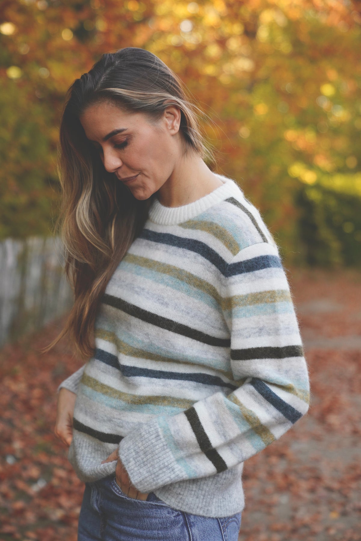 Cindy Striped Knit - Multistripe