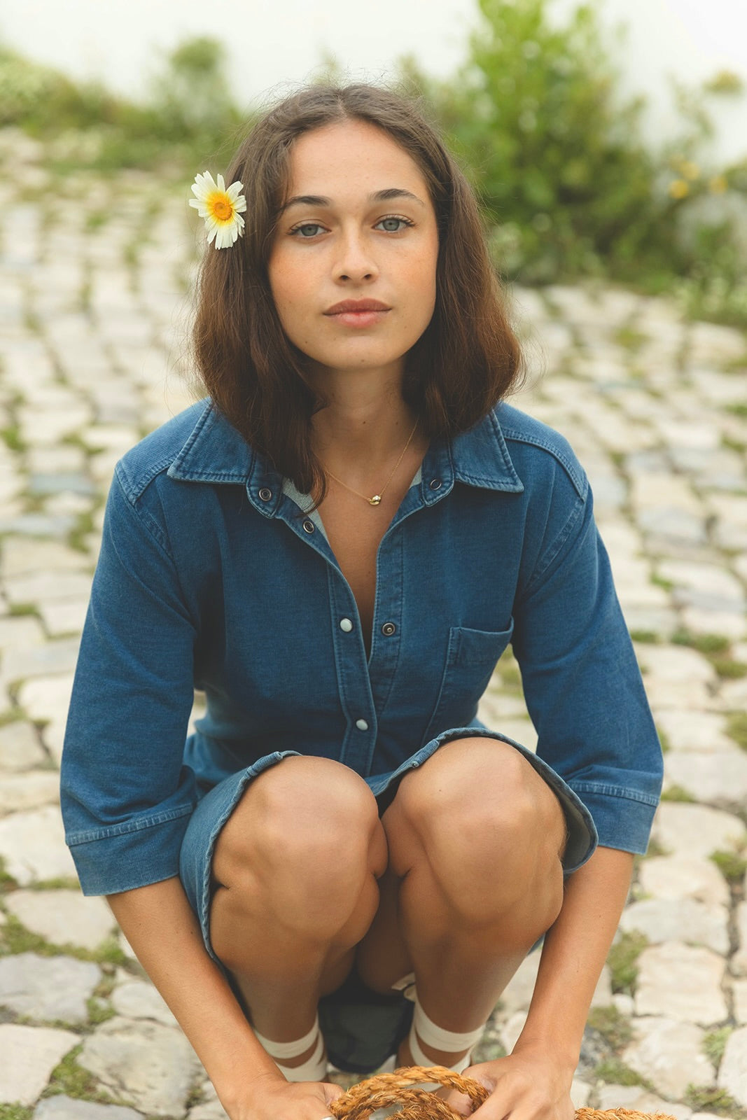 Dac Denim Dress - Denim Blue