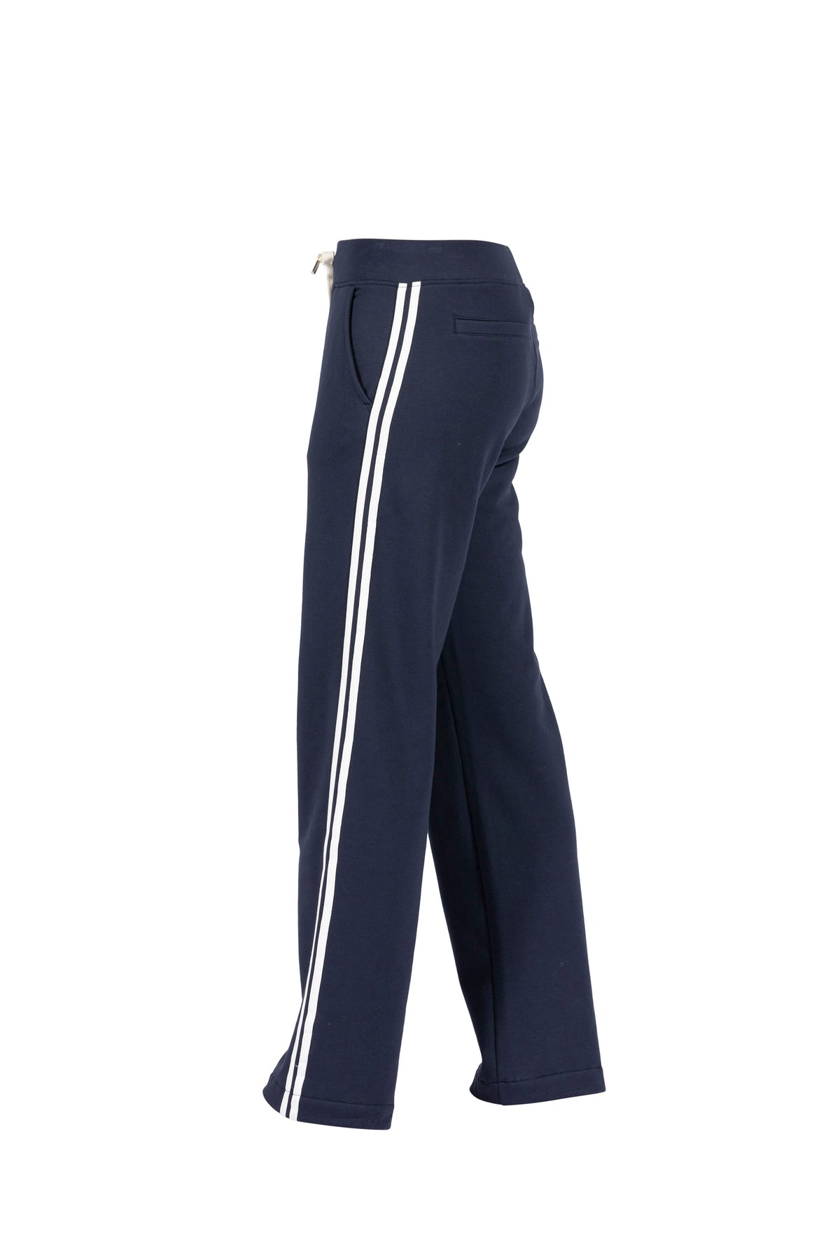 Carla Wide Sweatpants - New Navy