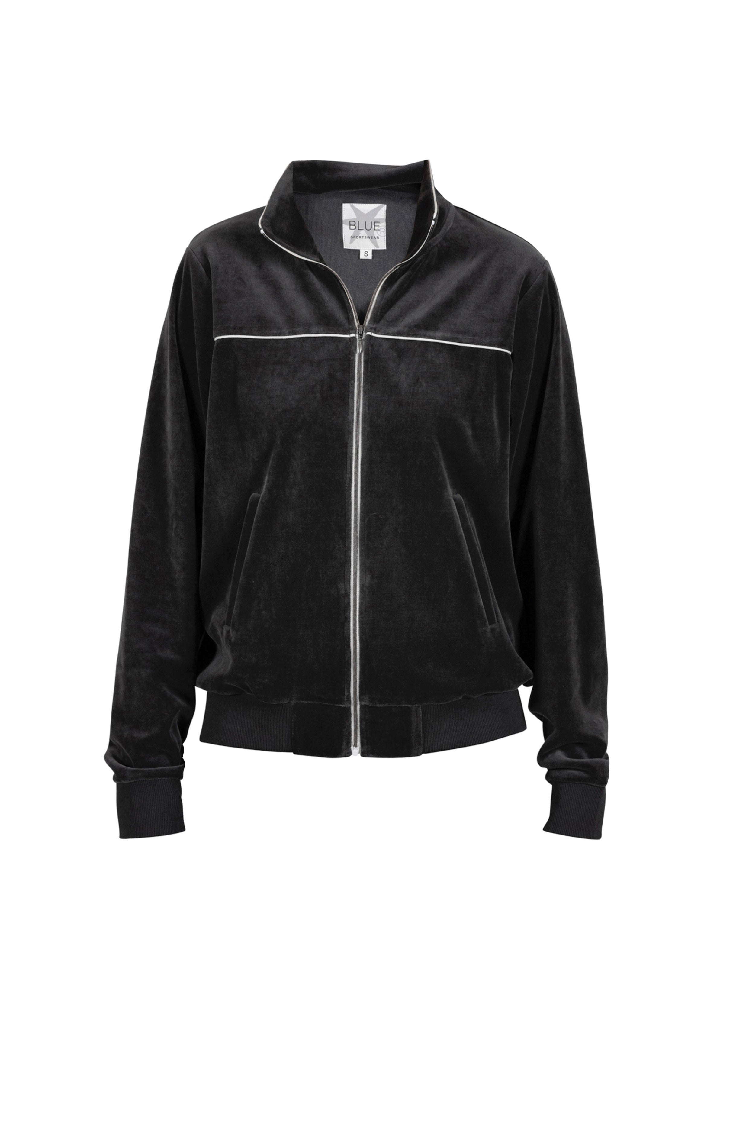 Glace Jacket Sapphire Velvet