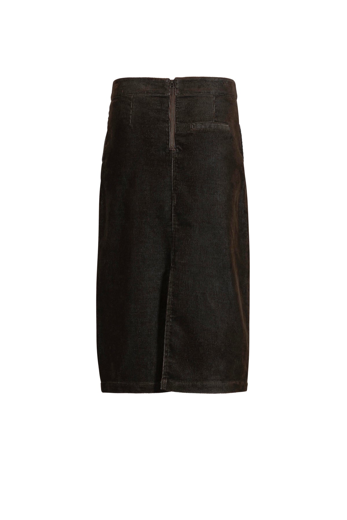 Charleen Stretch Skirt - Dusty Brown