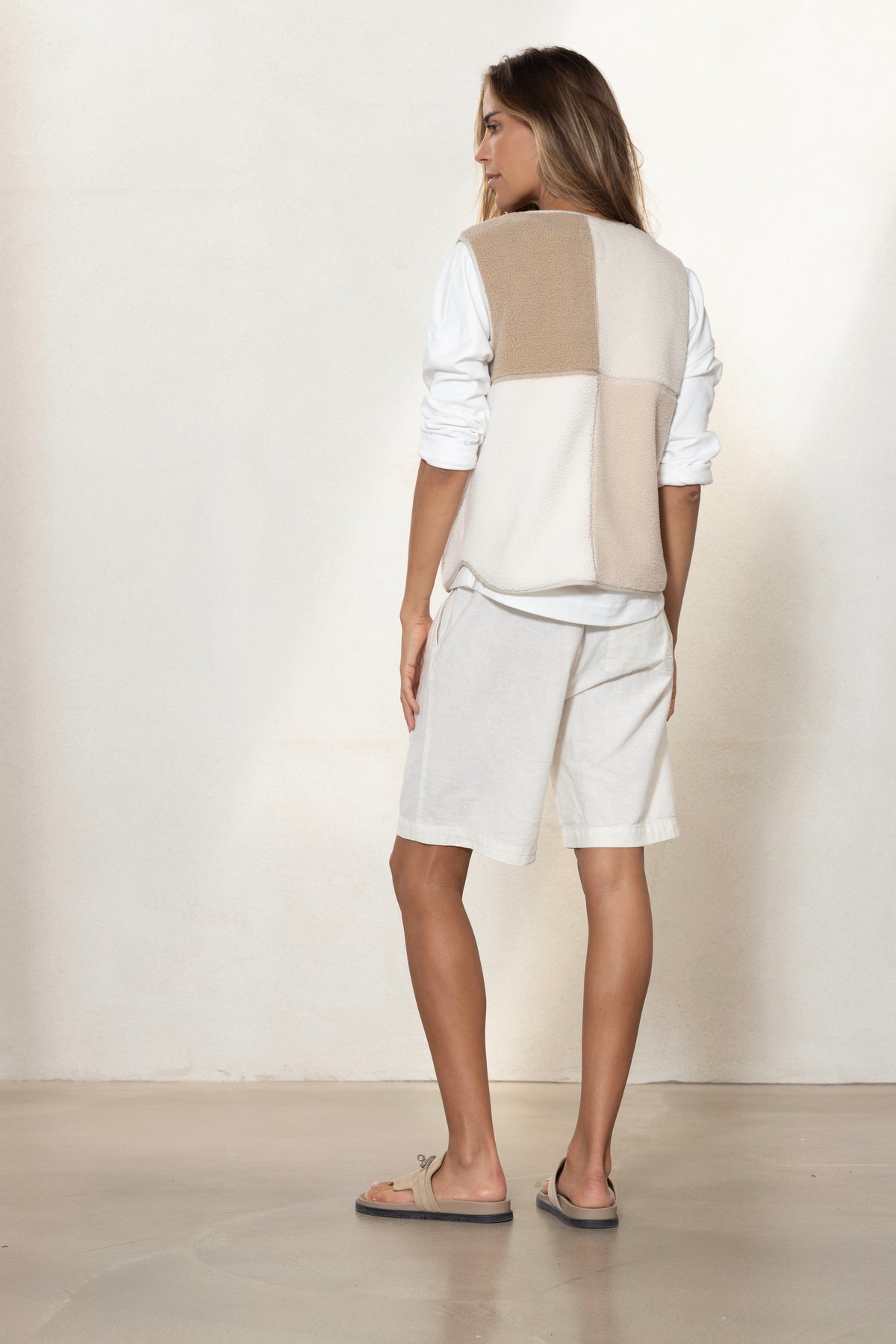Davida Bermudas - Cream