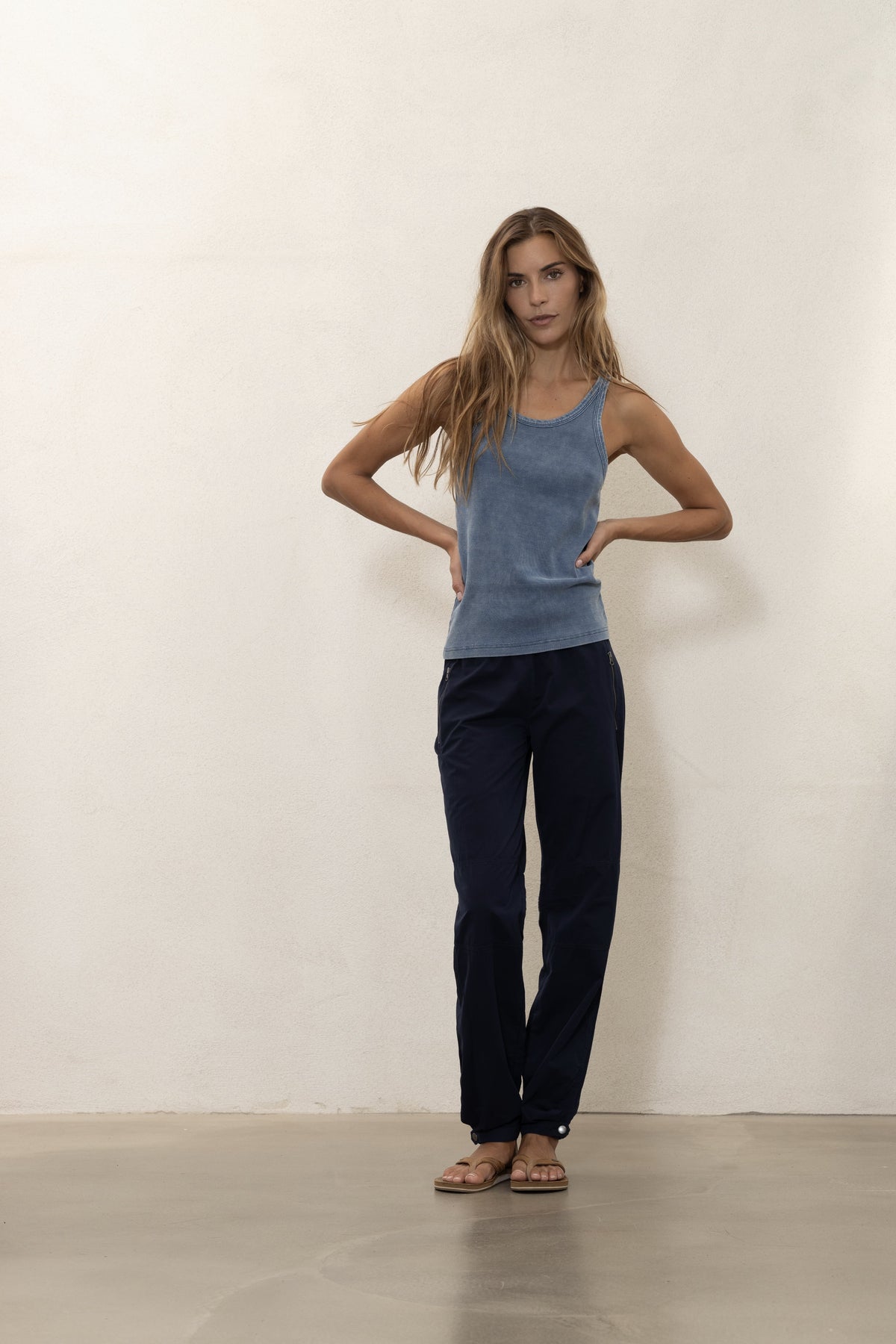Destiny Soft Touch Pants - New Navy