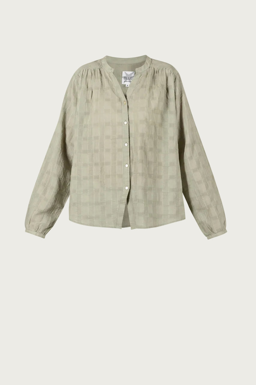 Dalene Check Shirt - Palm Green