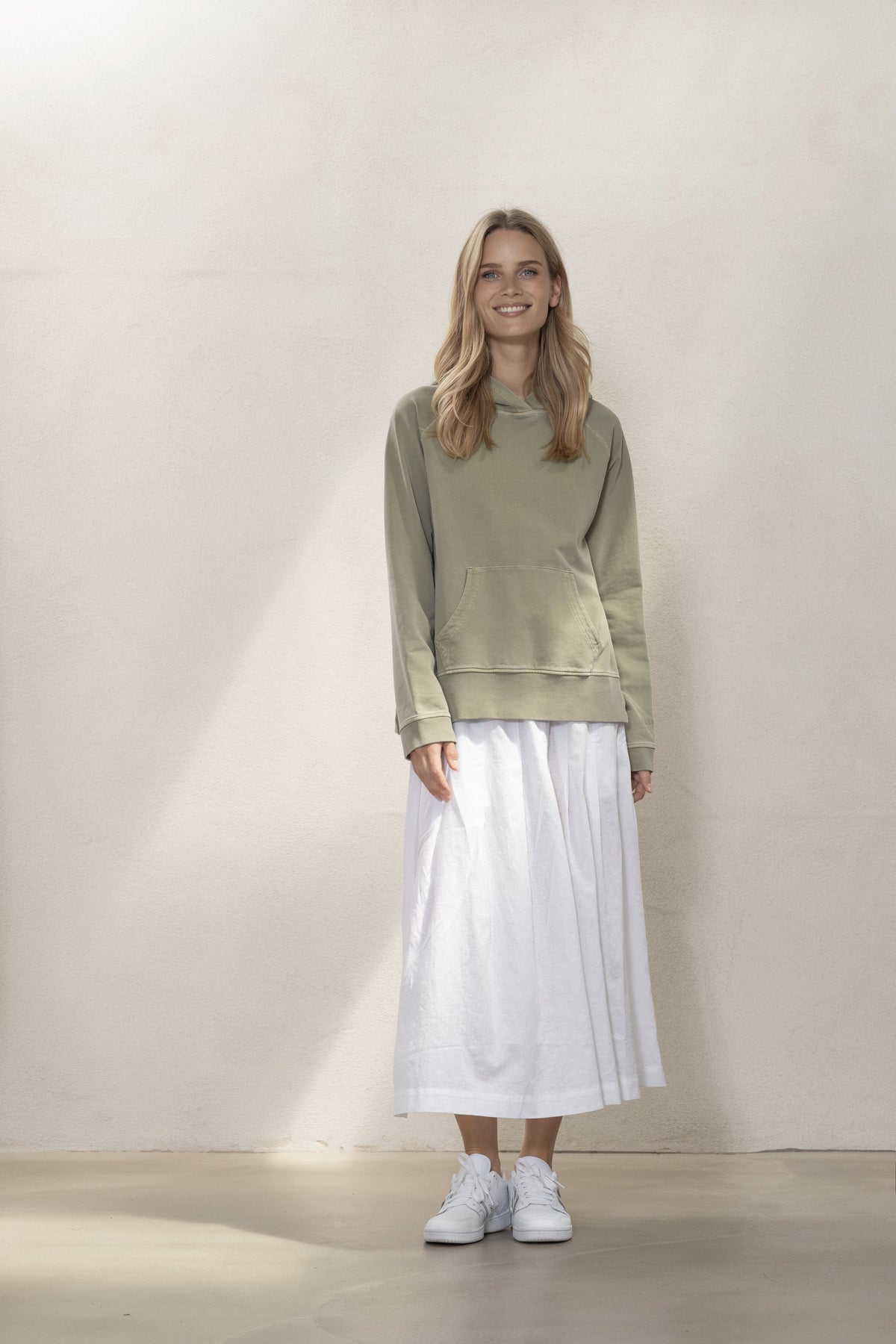 Dana Hoodie - Palm Green