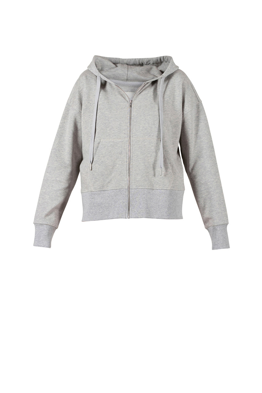 Debbie Sweat Jacket - Grey Melange