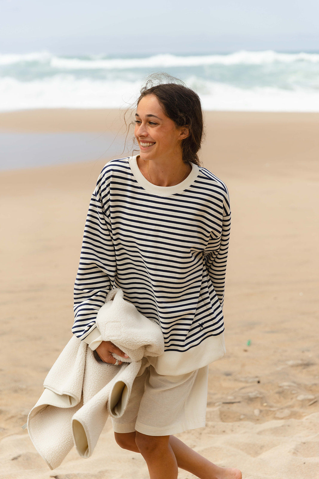 Davida Bermudas - Cream