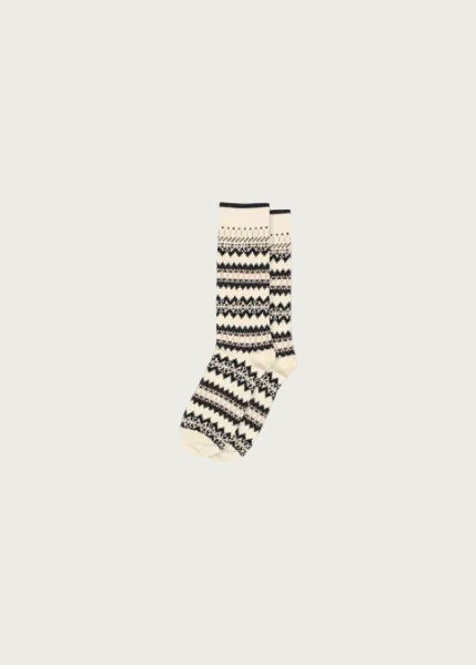 Freja Long Socks (12-79773-4109) - Ecru