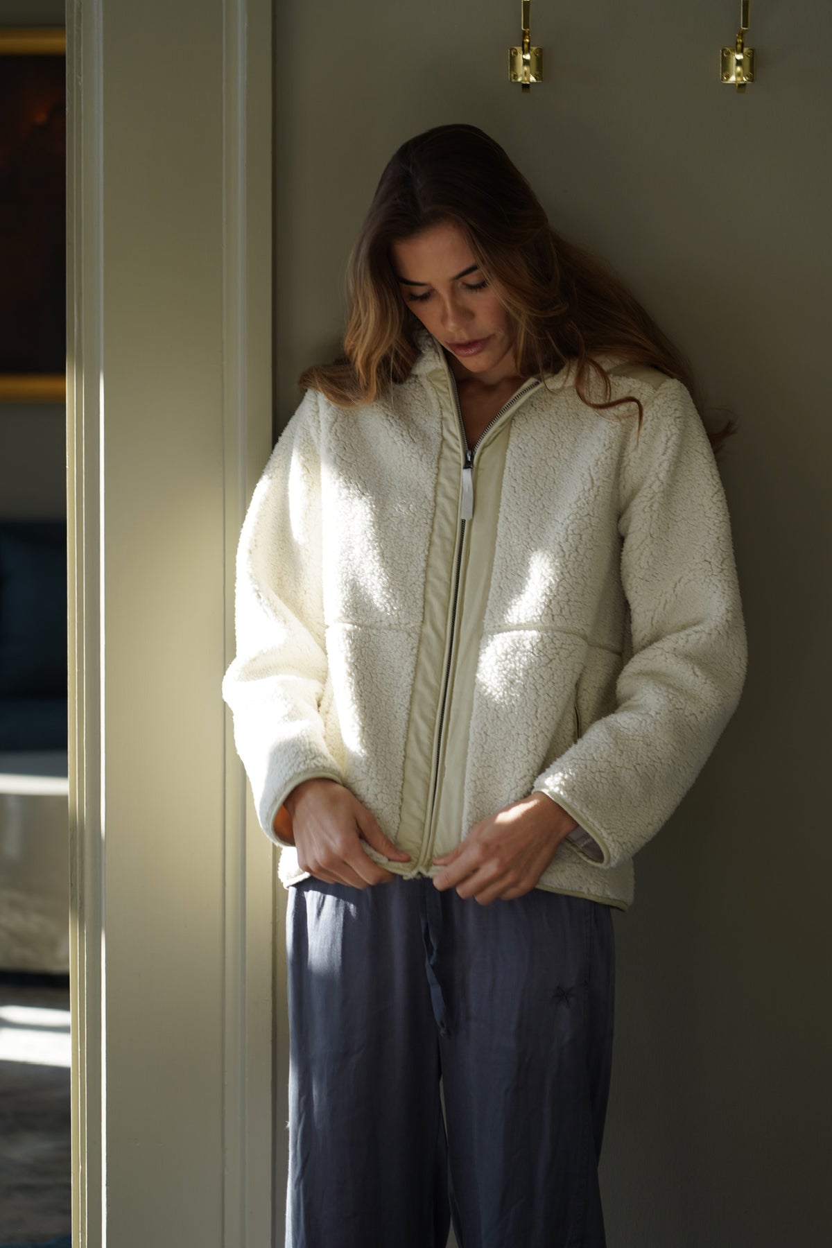 Arven teddyfleece Jacket - Kit