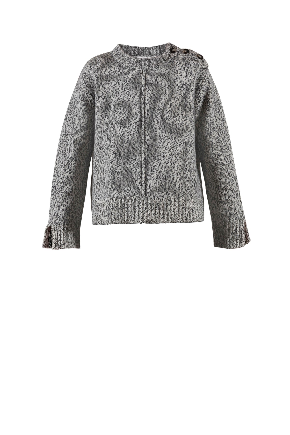 Frida Twisted Knit - Black/White