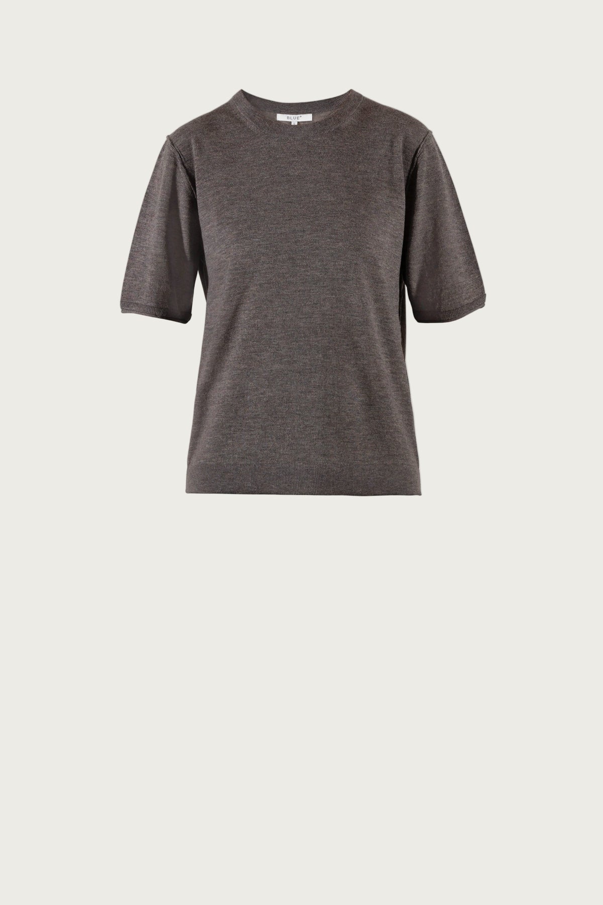 Fryd Light Merino Tee - Chocolate Melange
