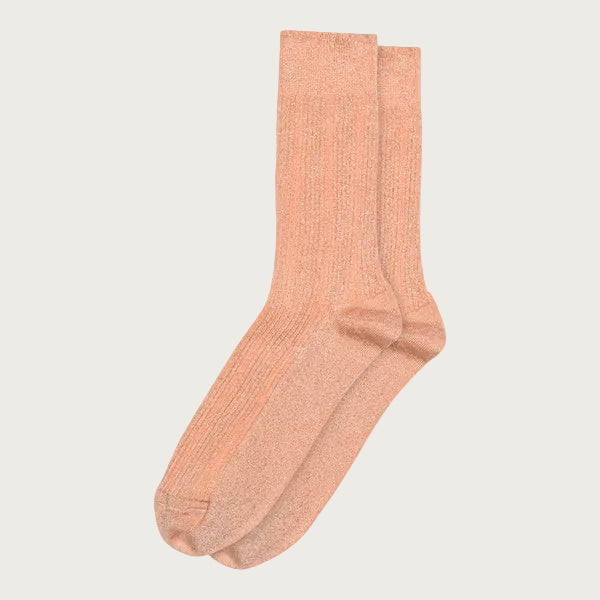 Julia Glitter Socks (12-59542-4272) - Guava