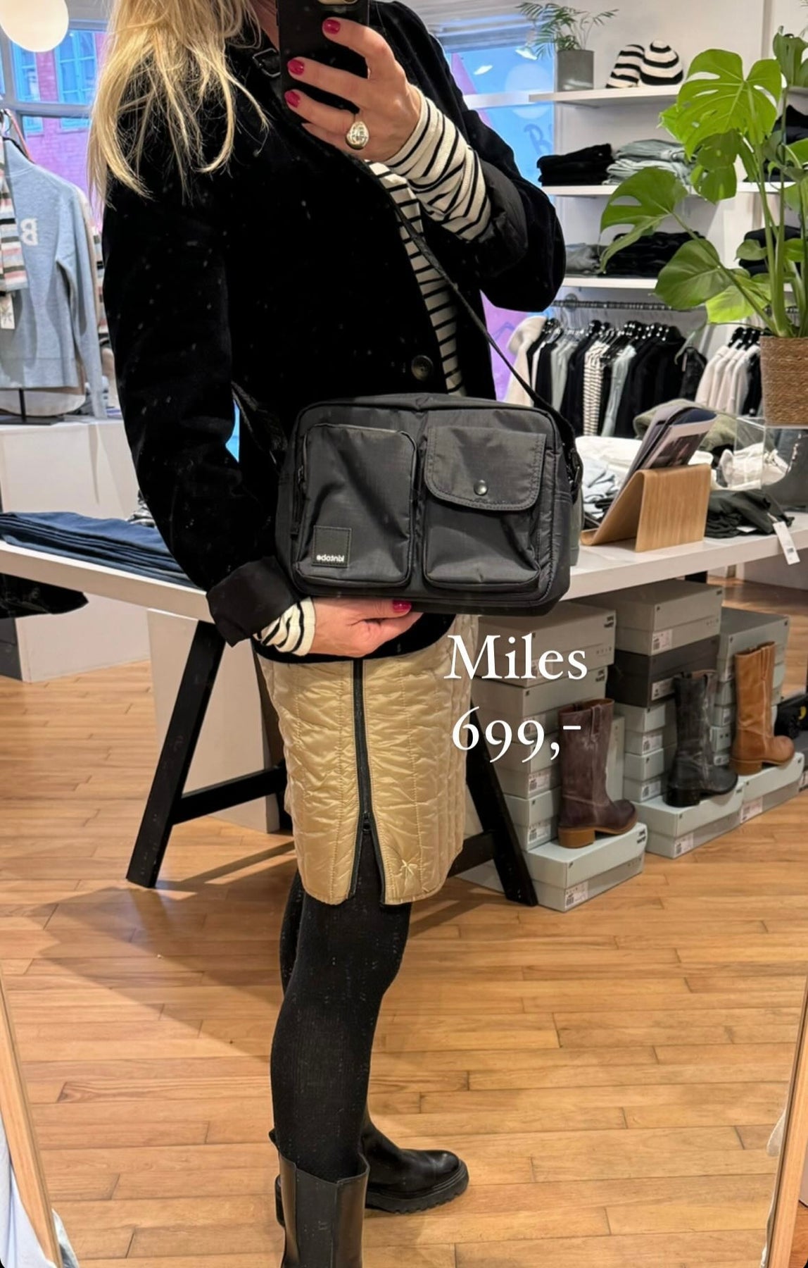 Kintobe Miles Cross Bag - Black