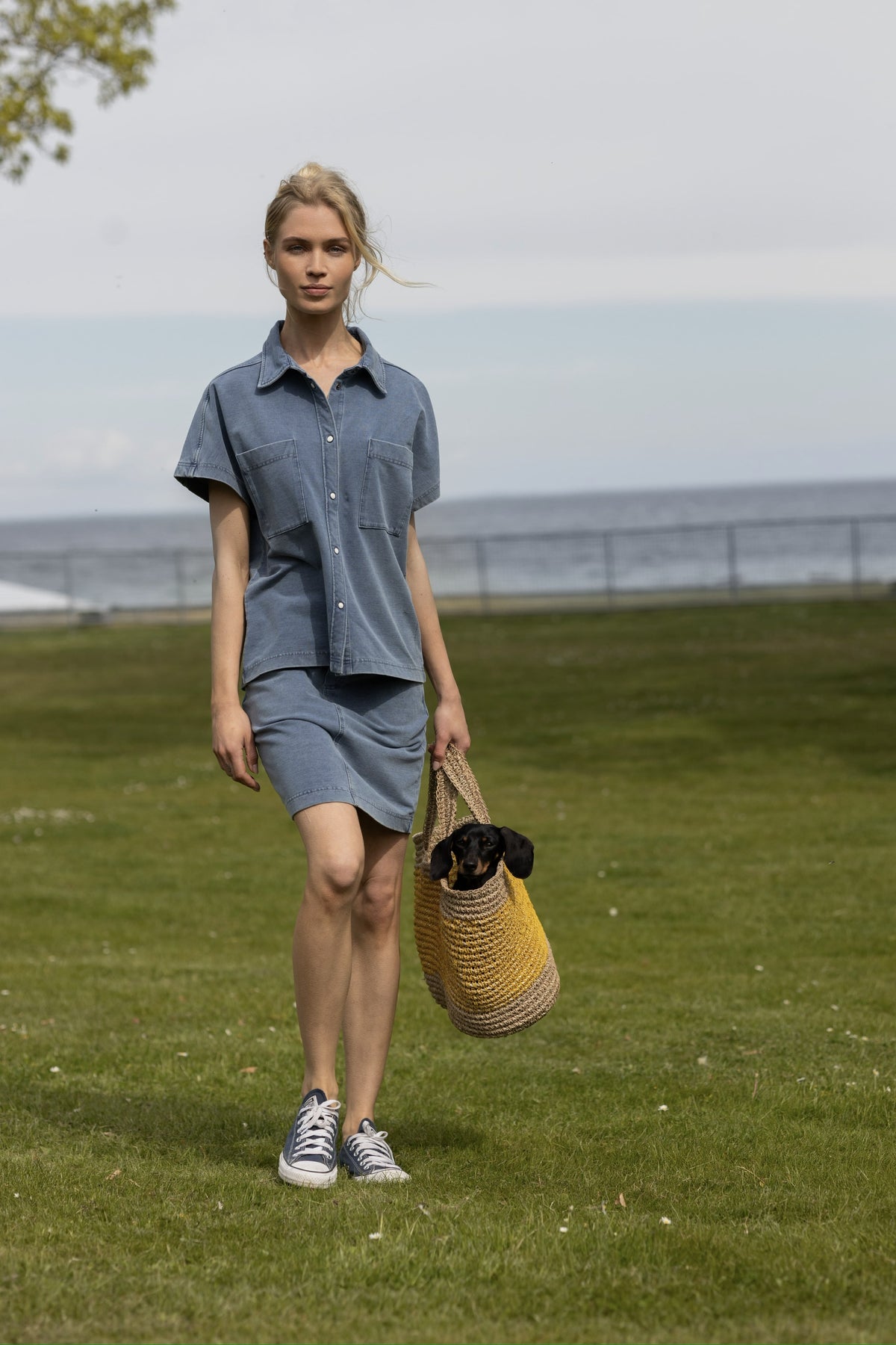 Jennifer denim Shirt - Denim Blue