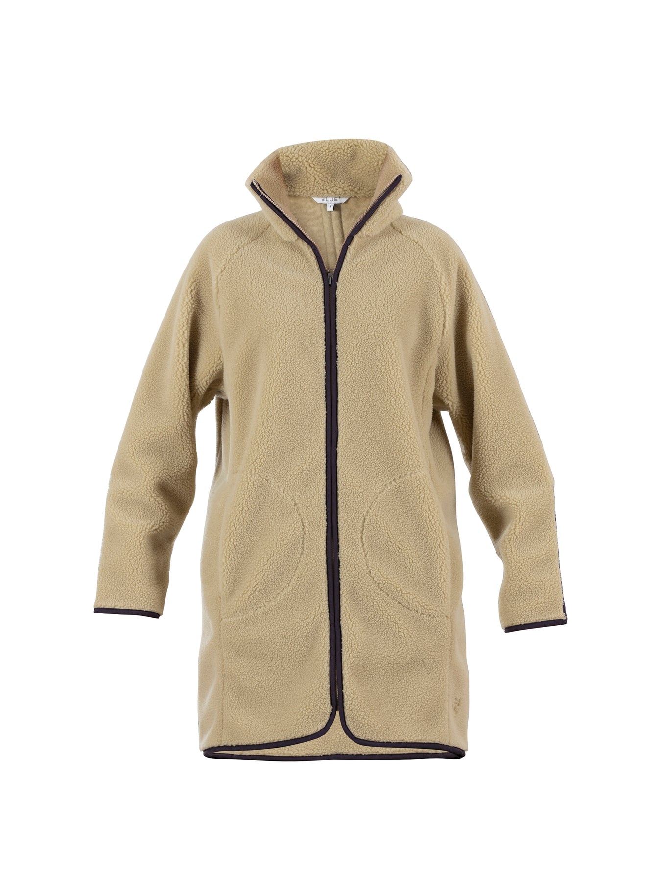 Kirkland wool-flecce Coat - Dark Ecru