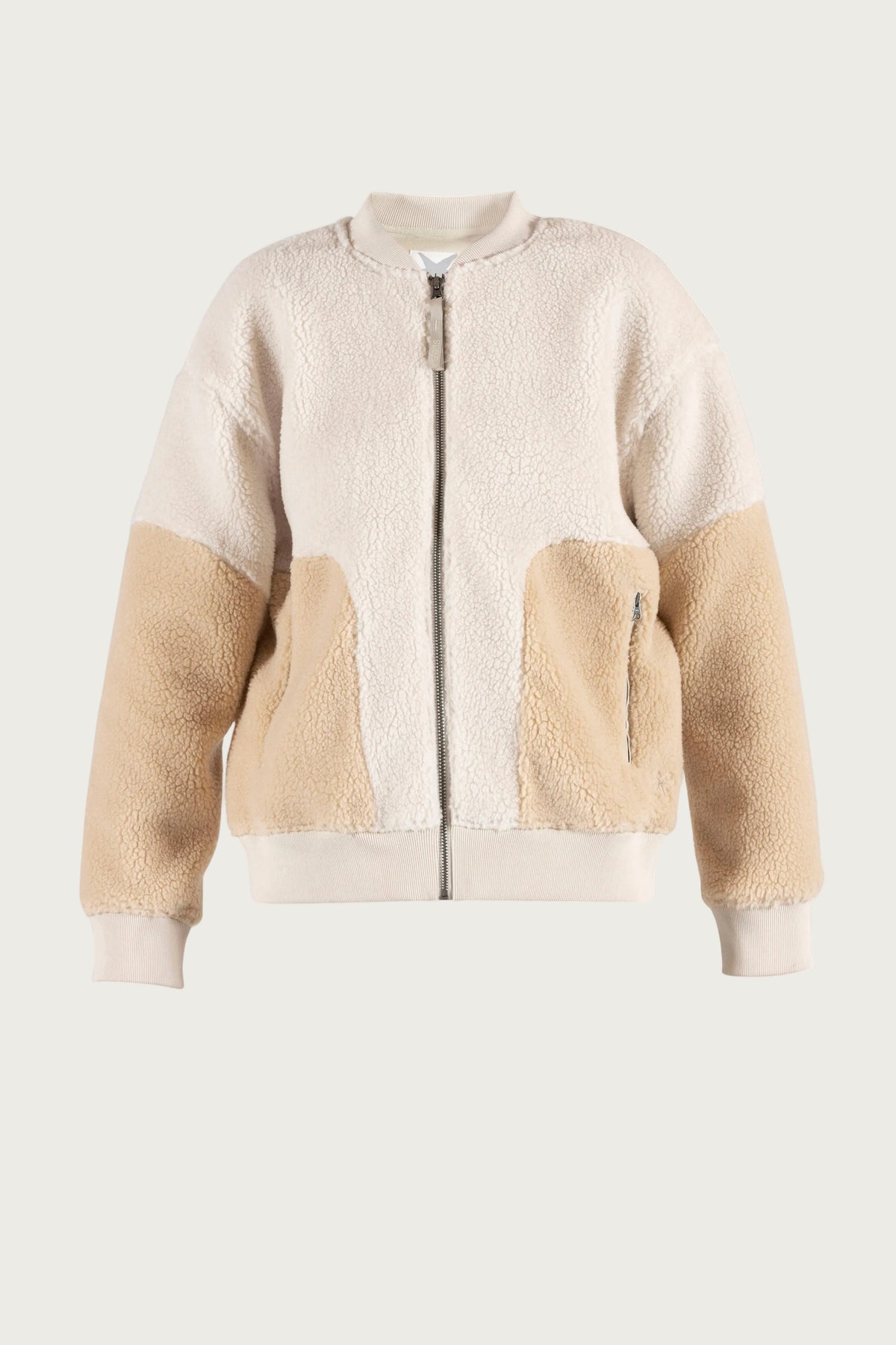 Lana Teddyfleece Jacket - Cream w/Nature