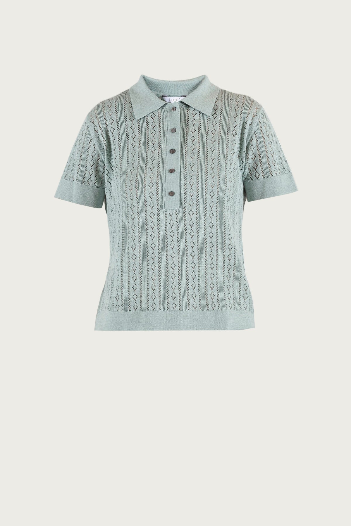 Lina Polo Tee - Aqua