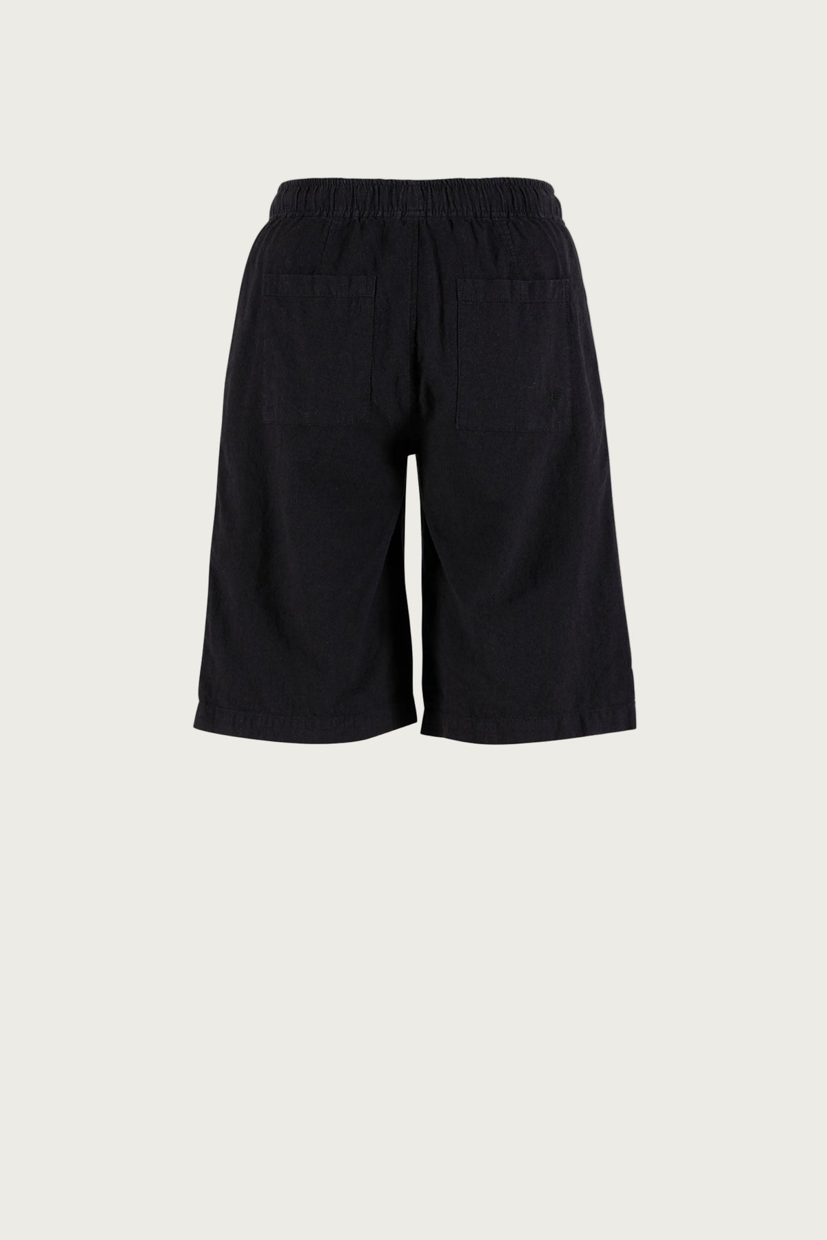 Lisamarie linen Bermudas - Black