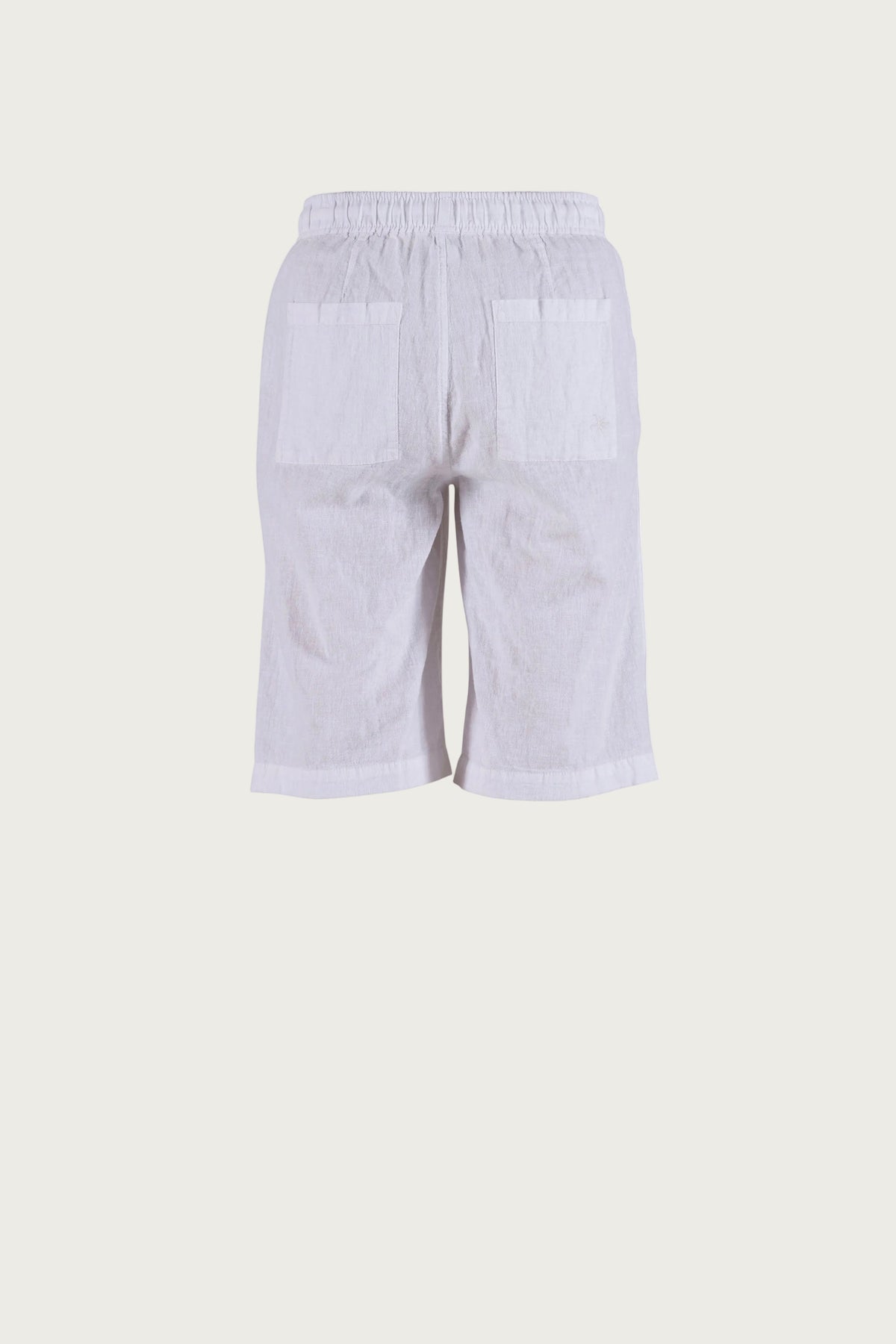 Lisamarie linen Bermudas - White