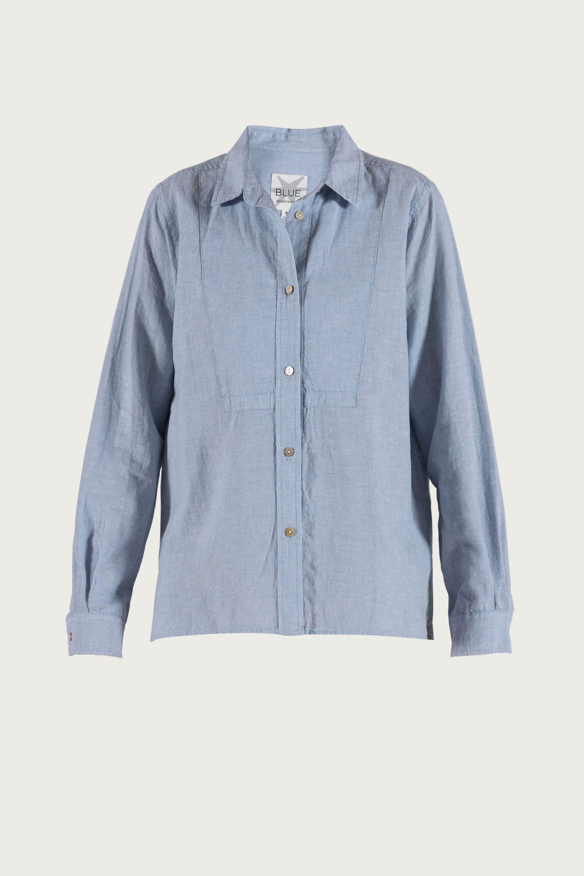 Liva linen Shirt - Heaven Melange