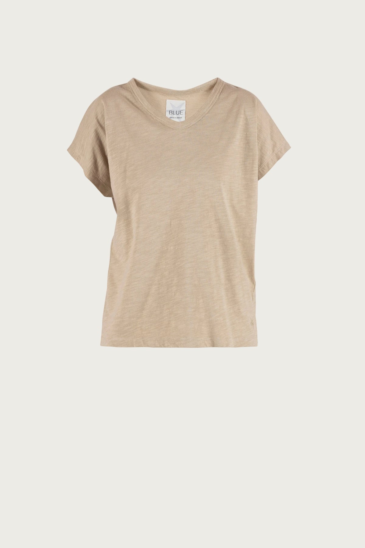 Lydia Flamé Tee - Light Camel