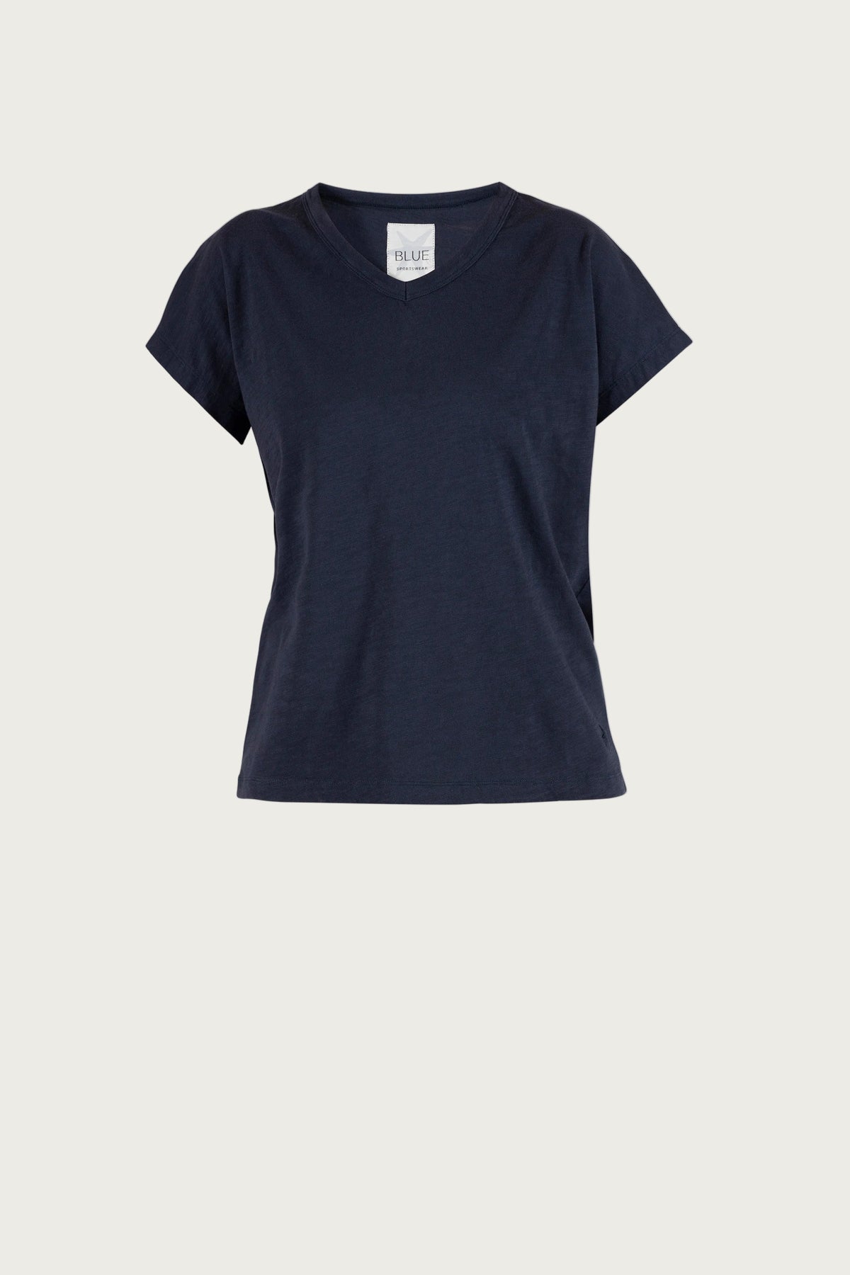 Lydia Flamé Tee - New Navy