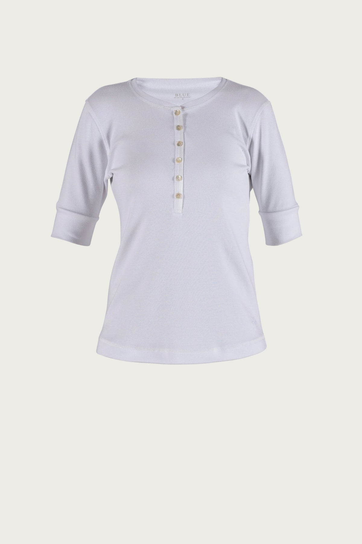 Lynett Rib Tee - White