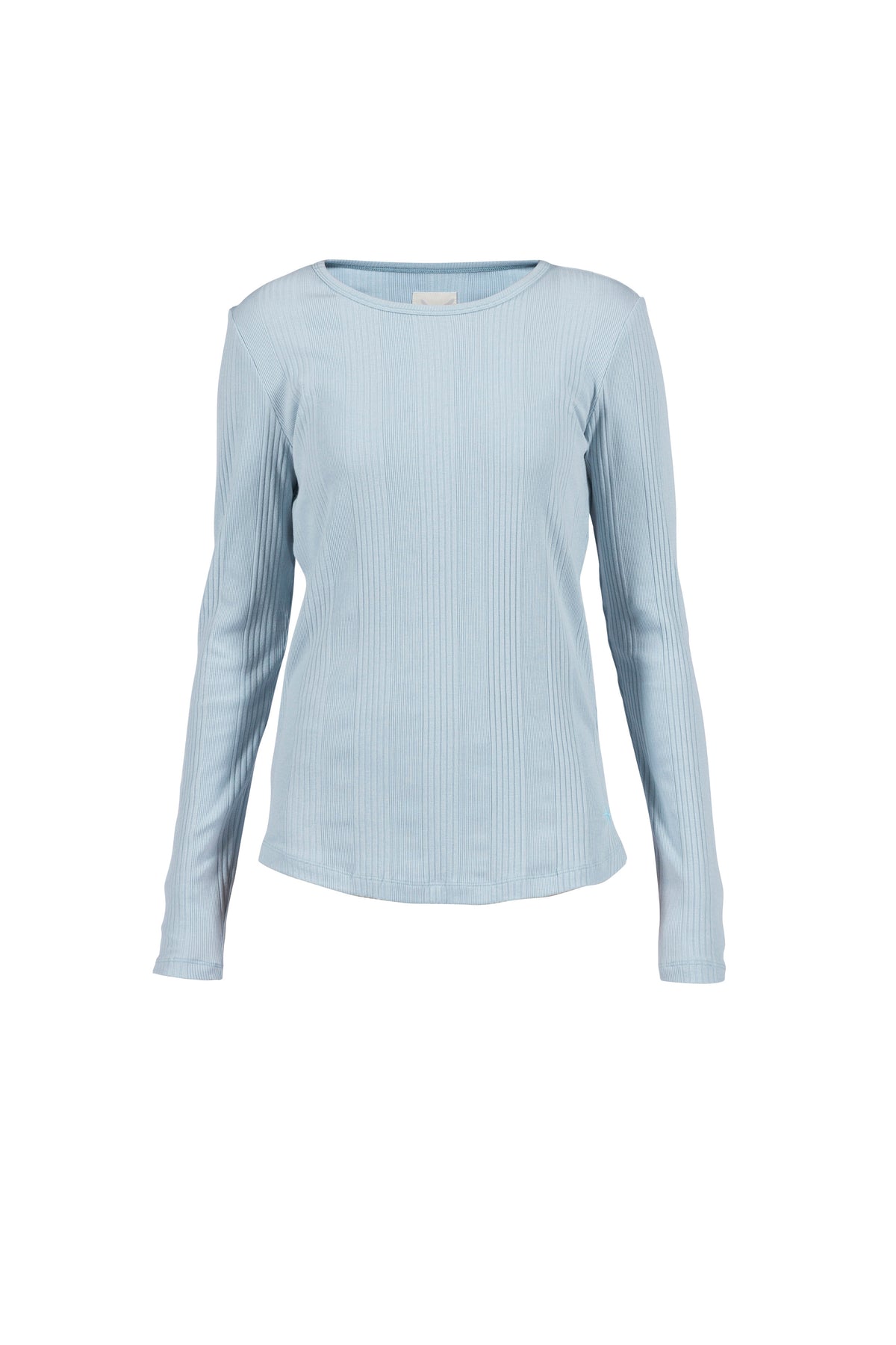 Perley Rib Tee - Heaven