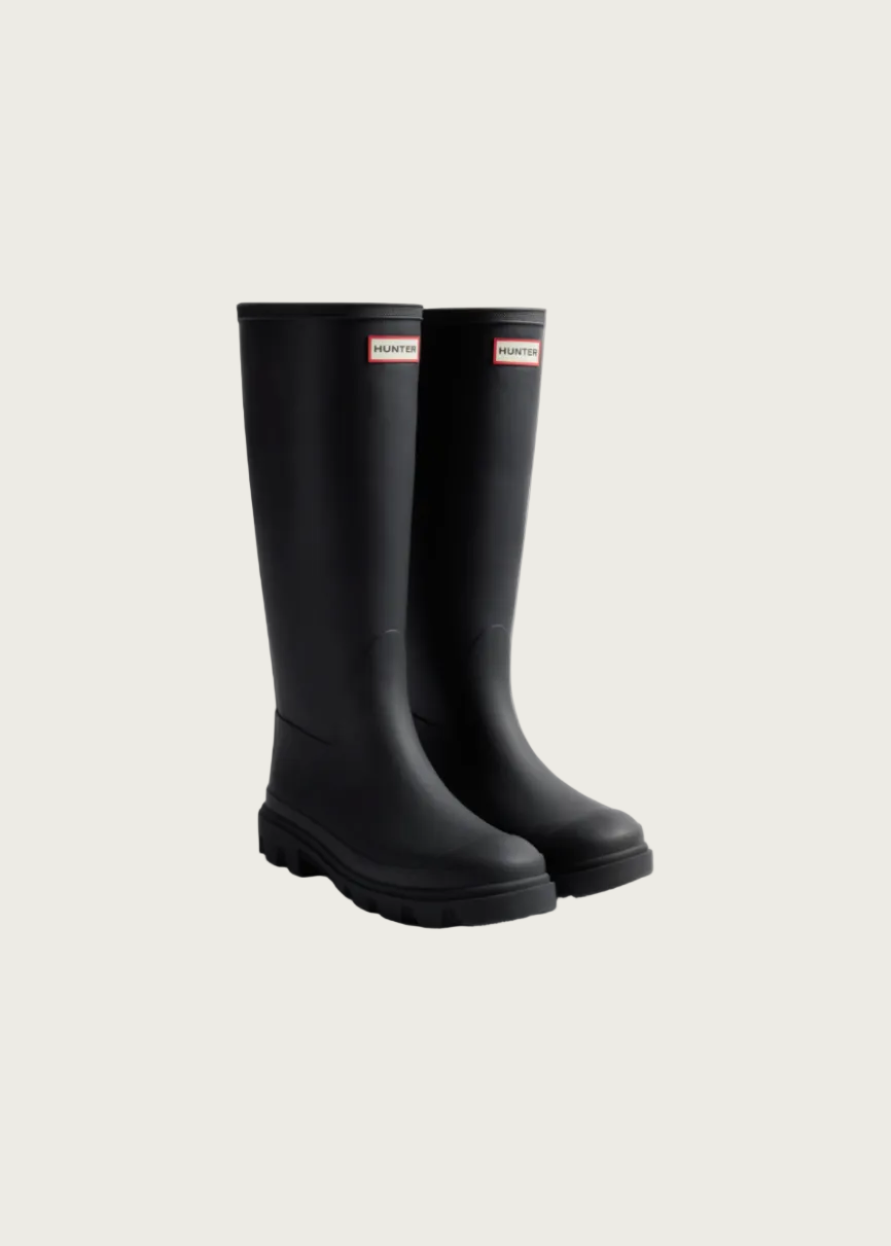 Hunter Unisex Downpour Tall Boot - Black