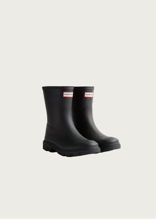 Hunter Unisex Downpour Short Boot - Black