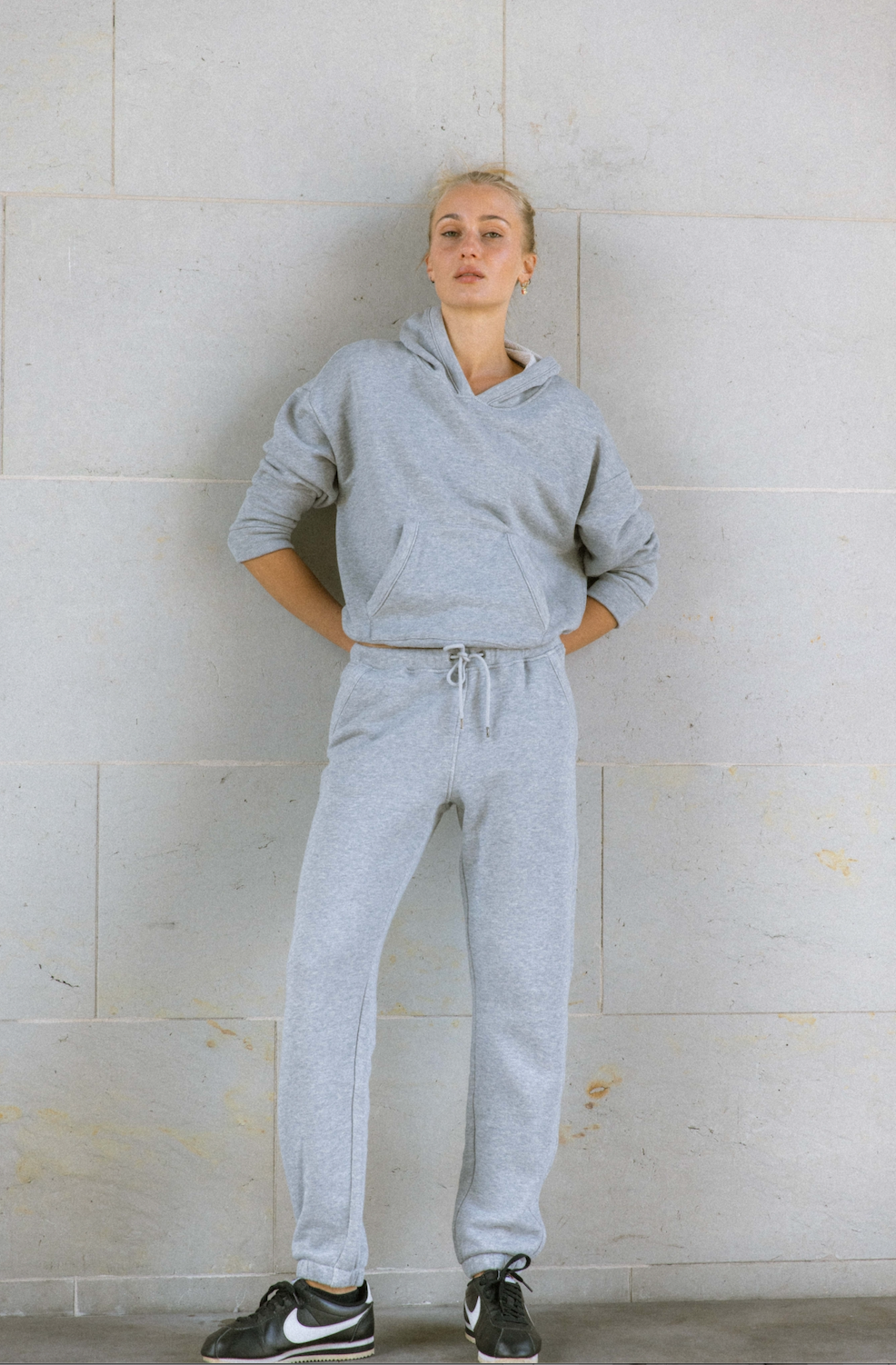 Nikita Hoodie - Grey Melange