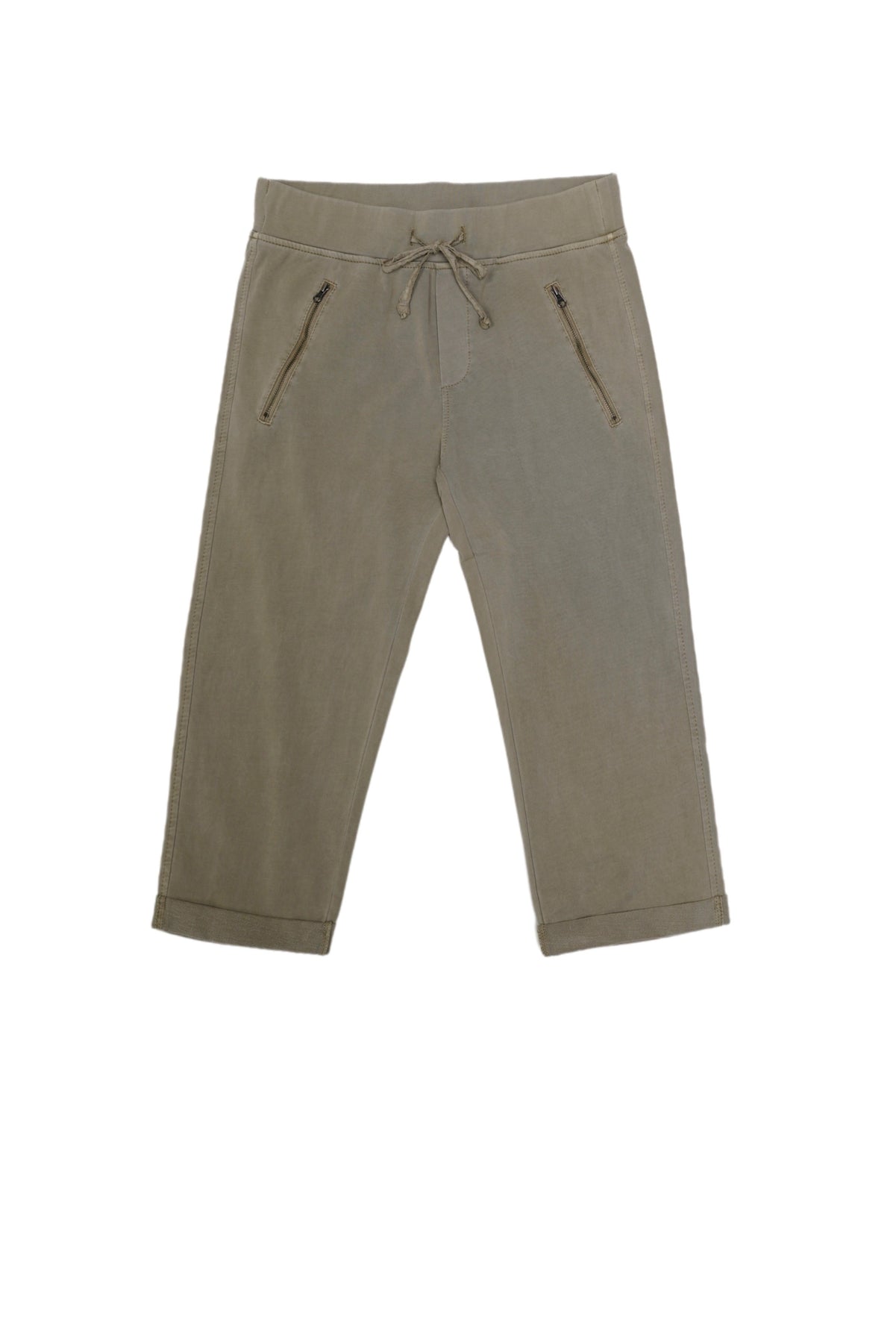 Dalia Capri Pants - Khaki
